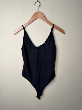 black thong bodysuit by Free People- Small